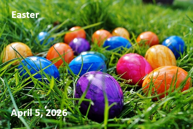 Easter April 5, 2026