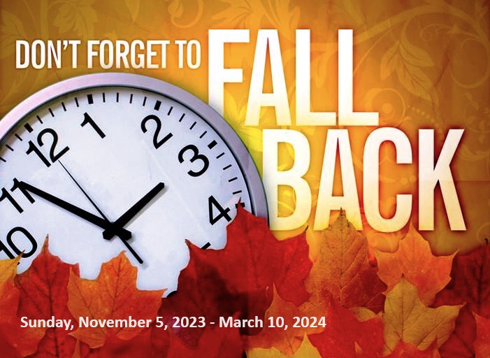 Fall Back Nov 5th