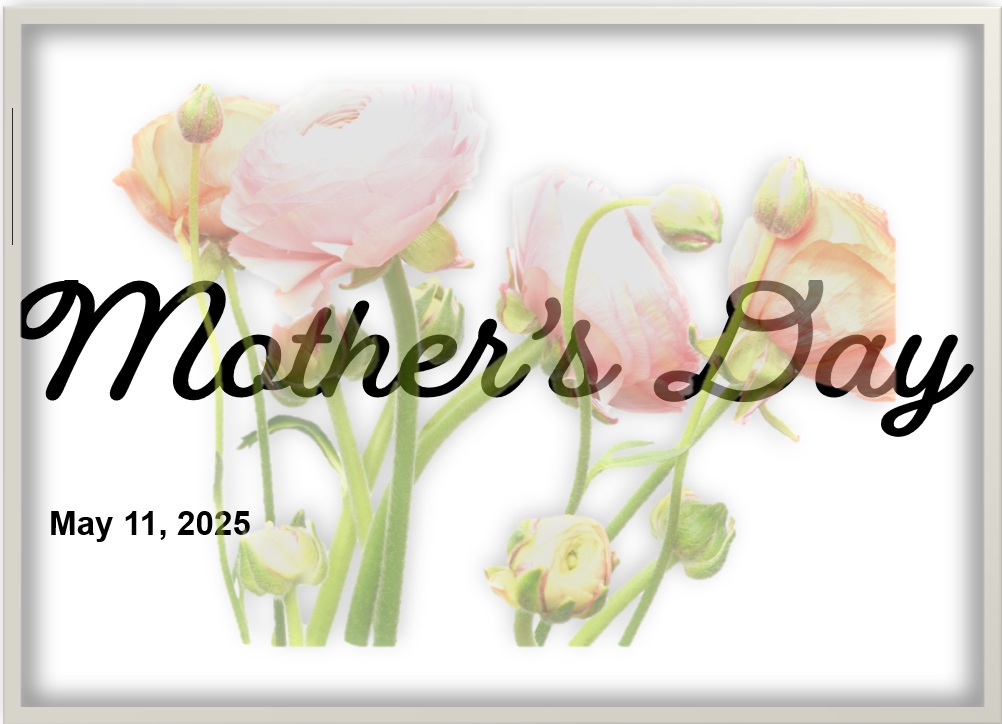 Mother's Day  May 11