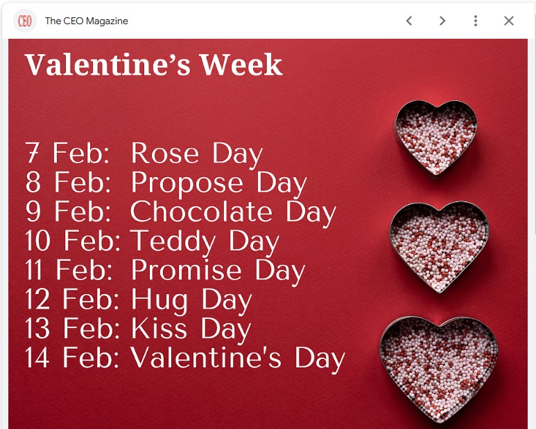 Valentine Week