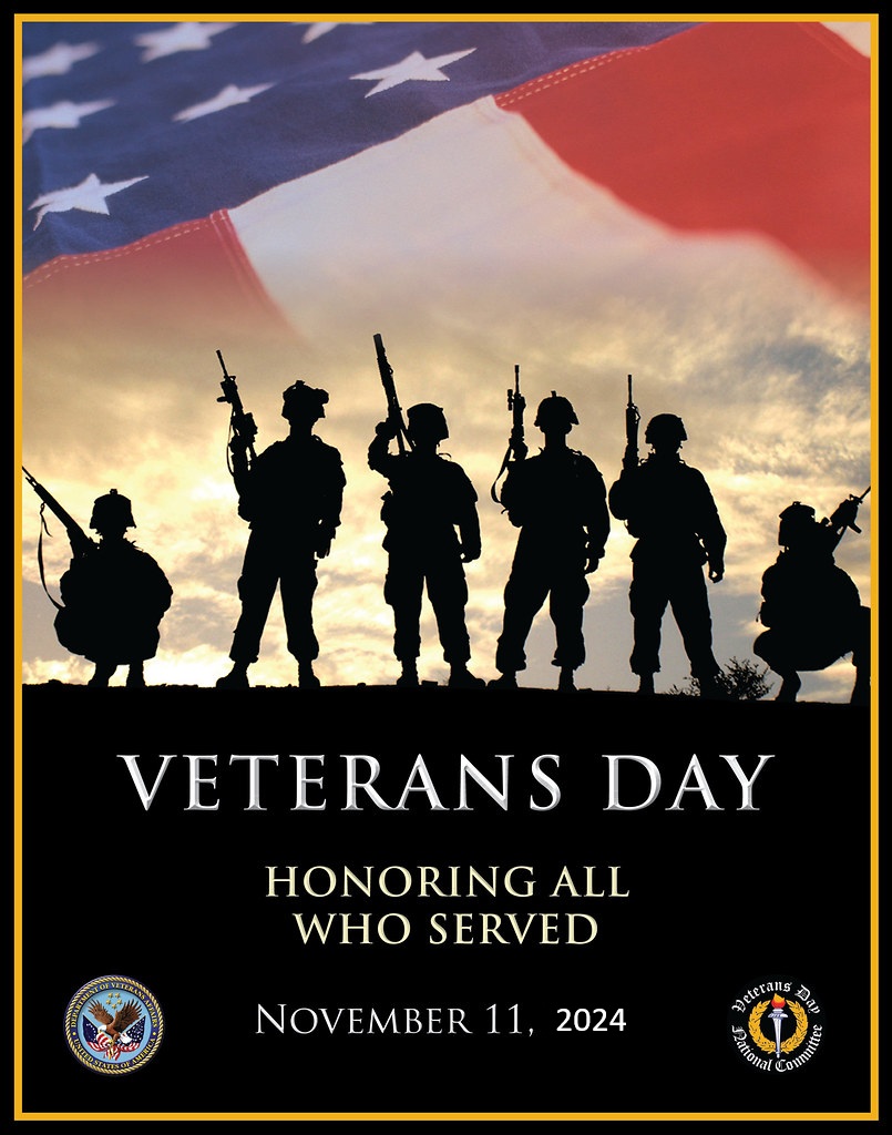 Veterans Day November 11, 2024