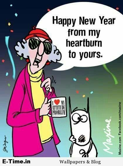 Happy New Year from my heartburn to yours.