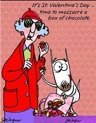 Time to massacare a box of chocolate.