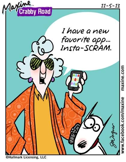 Maxine - New app - Insta-Scram