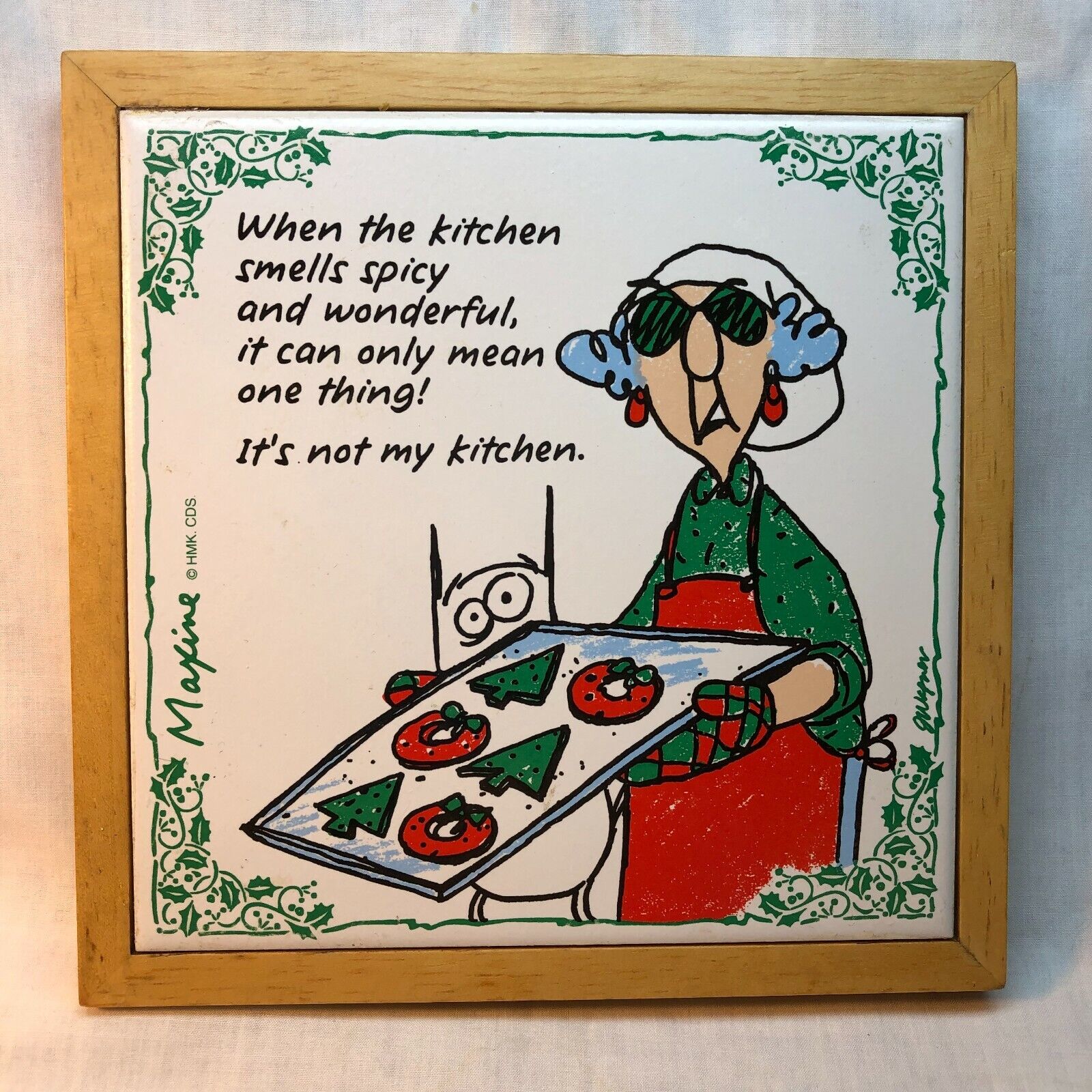 When the kitchen smells spicy and wonderful, it can only mean one thing! It's not my kitchen.