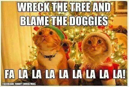 Wreck the Halls and blame the doggies